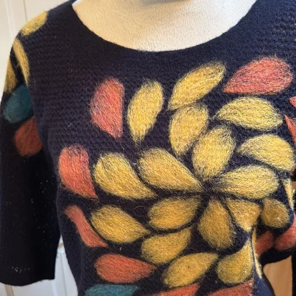 FALL SALE! Anthropologie troubadour three quarter sleeved sweater - Picture 2 of 10